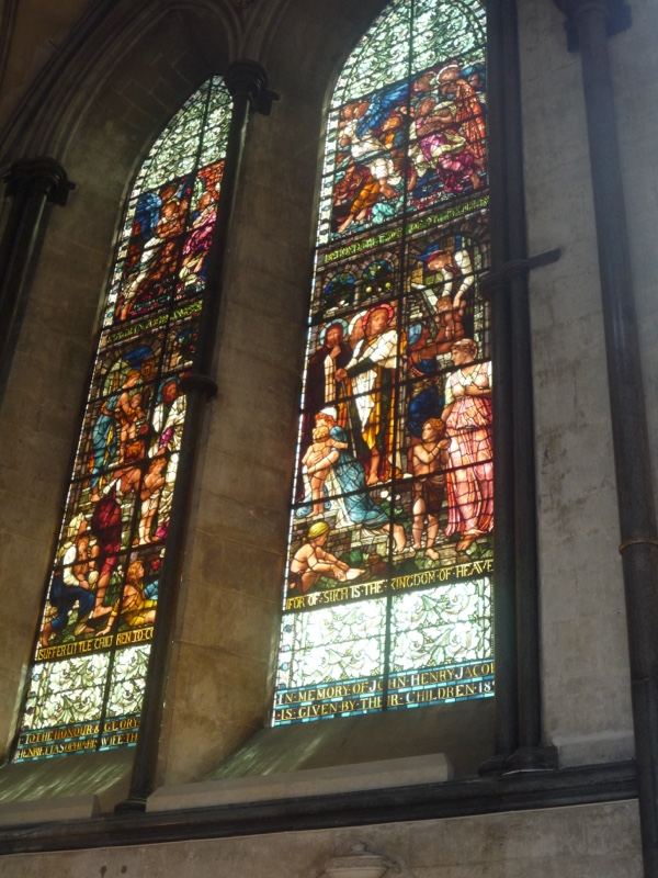 Gothic Church Stained Glass Windows