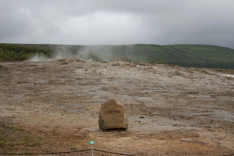 Geysir Geothermal Field Steam