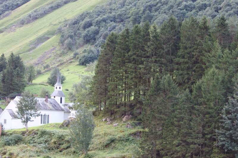 White Church in Green Valley
