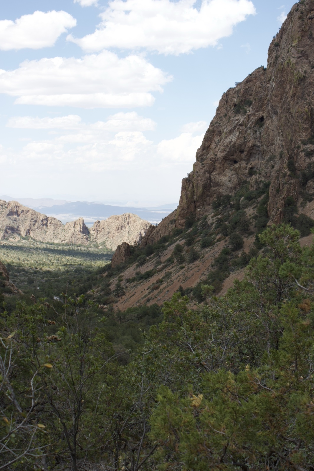 Desert Canyon Rocky Cliffs View