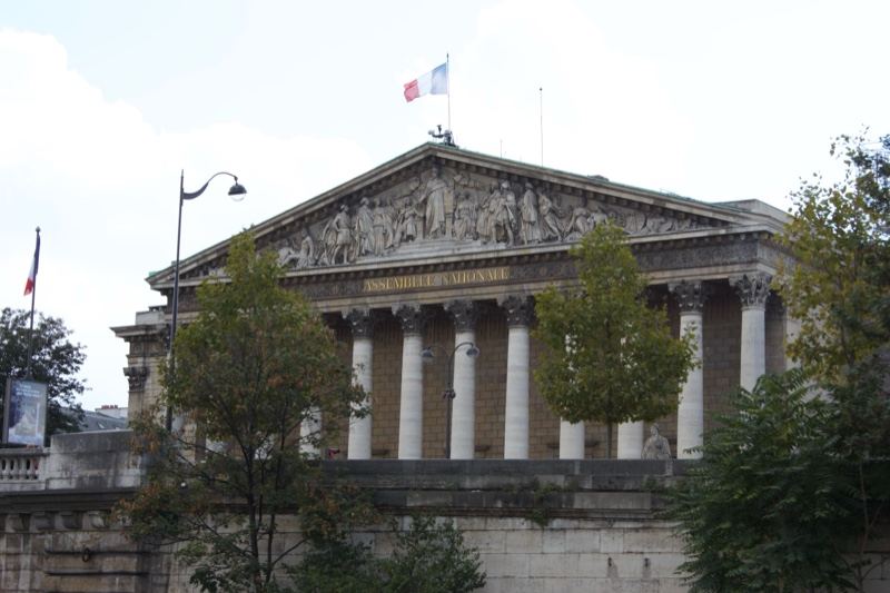 Palais Bourbon facade Paris