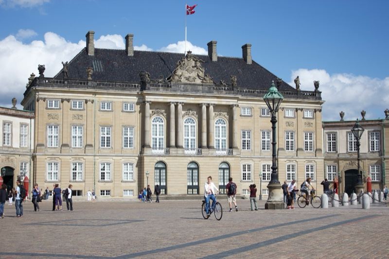 Amalienborg Palace Copenhagen Square