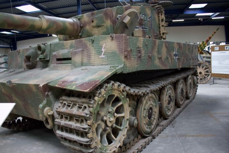 German Tiger Tank in Museum Hall