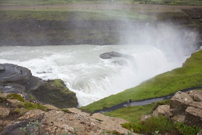 Gullfoss Waterfall Iceland River Gorge