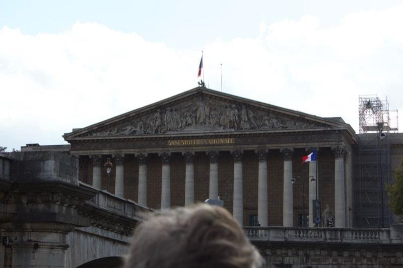 Palais Bourbon Facade Paris