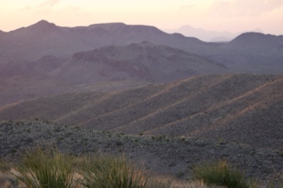 Desert Mountains at Dawn