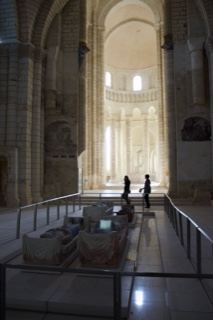 Gothic Cathedral Nave Interior View