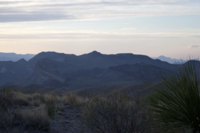Desert Mountains at Dawn