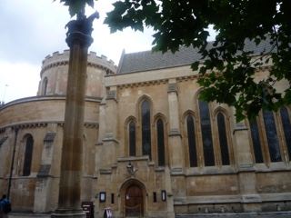 Temple Church exterior London