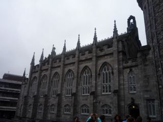 Trinity College Library Dublin Gothic Facade
