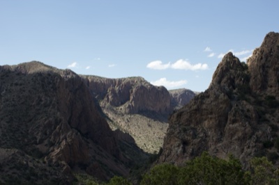 Desert Canyon Rocky Mountains View