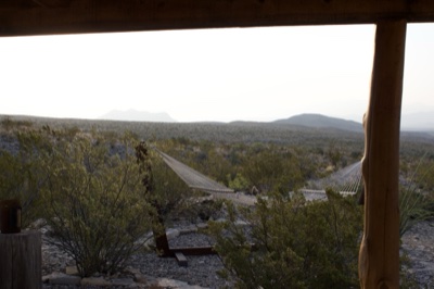 Desert Hammock View From Porch