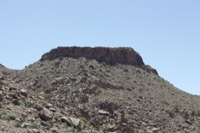 Desert Mesa Under Clear Sky