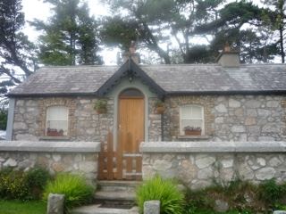 Stone Cottage With Wooden Door