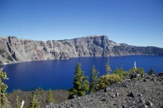 Crater Lake Caldera View
