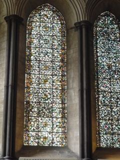 Gothic Stained Glass Cathedral Window