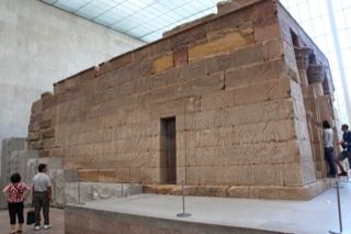 Temple of Dendur in Museum Gallery