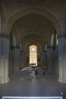 Gothic Cathedral Nave Interior Perspective