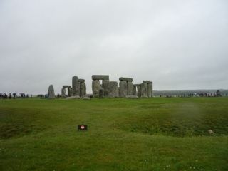 Stonehenge on Overcast Day