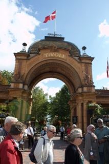 Tivoli Gardens Entrance Arch Copenhagen