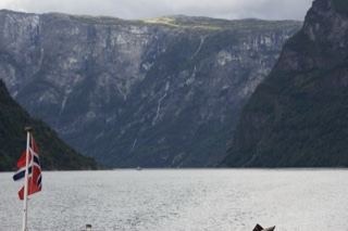 Norwegian Fjord Mountains and Water