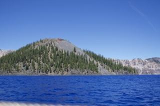 Wizard Island Crater Lake View