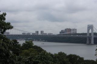 George Washington Bridge Over Hudson River