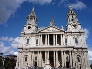 St Paul's Cathedral London Facade