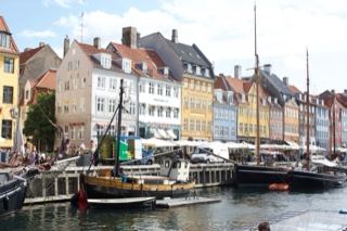 Colorful Harbor Buildings Copenhagen