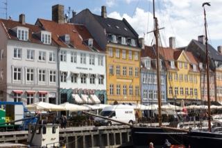 Nyhavn Harbor Copenhagen Waterfront
