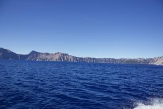 Crater Lake Caldera Rim View