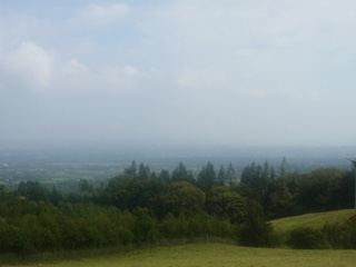 Rolling Hills Overlooking Valley