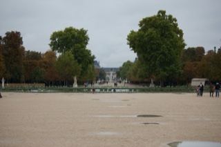 Luxembourg Garden View Toward Palace