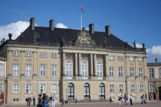 Amalienborg Palace Copenhagen Facade