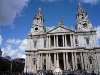 St Paul's Cathedral London Facade