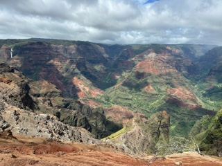 Waimea Canyon Overlook View