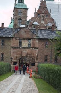 Rosenborg Castle Entrance Pathway