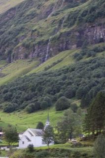 White Church in Mountain Valley