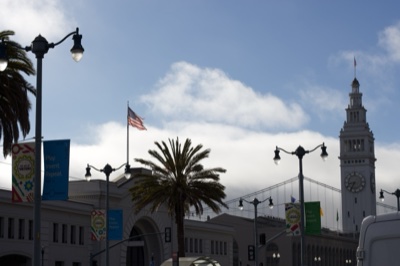 Ferry Building San Francisco Waterfront View