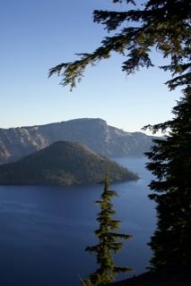 Crater Lake with Wizard Island