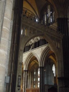 Gothic Cathedral Interior Arches