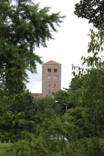 Tower Peeking Through Trees
