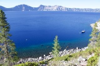 Crater Lake Blue Vista