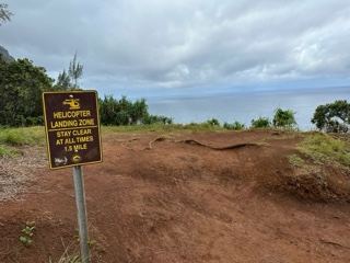 Helicopter Landing Zone Sign Coastal