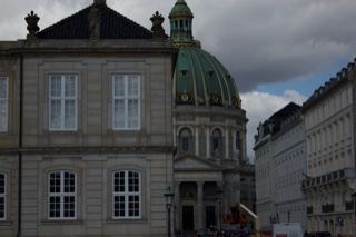 Frederik's Church Green Dome Copenhagen