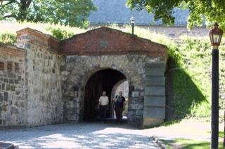 Stone Archway Fort Entrance