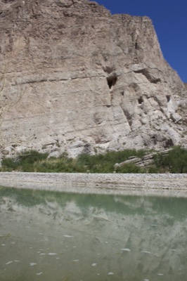 Santa Elena Canyon Cliff Reflection
