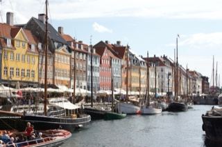 Colorful Nyhavn Harbor Copenhagen Waterfront