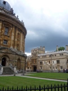 Radcliffe Camera and Oxford College Buildings