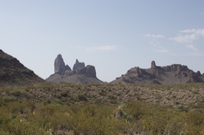 Desert Rock Formations Big Bend